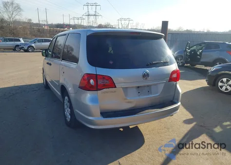 2011 Volkswagen Routan S из США, поврежденный, VIN 2V4RW4DG1BR805217